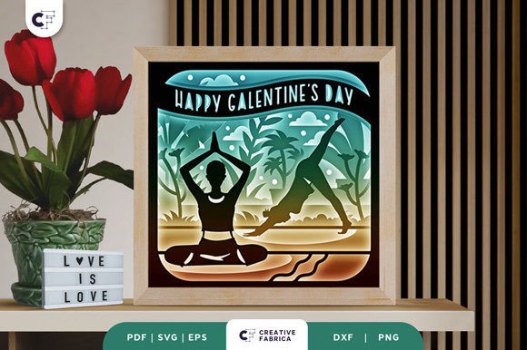 Happy Galentine's Day 3D Shadow Box: A Brand Review