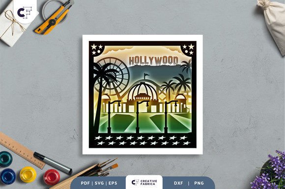 Los Angeles Landmark 3D Shadow Box Review